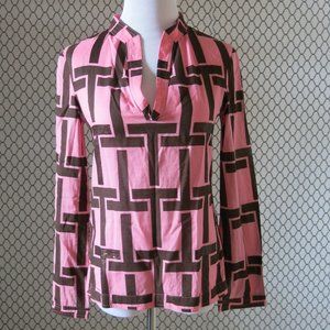 TORY BURCH Sequin Cotton Tunic Top Blouse - Size 0